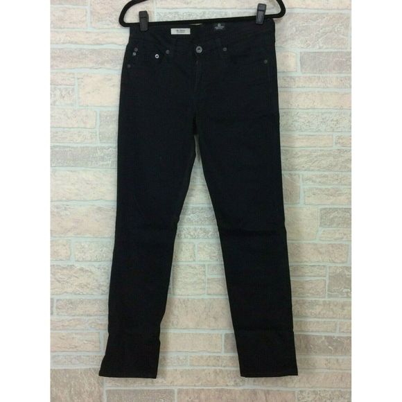 Ag Adriano Goldschmied Denim - AG Adriano Gold Schmied Jean Black Denim Size 29R